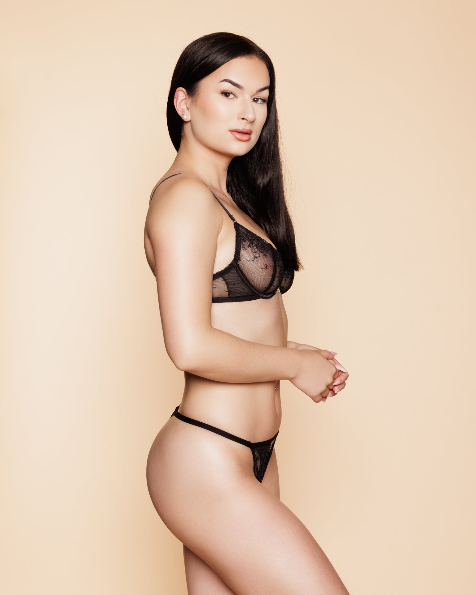 Ensemble Flower - Noir